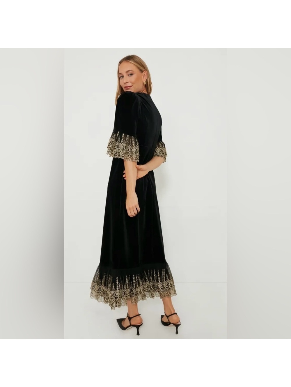 Tuckernuck Pomander Place Black Lillith Dress - Picture 5 of 13